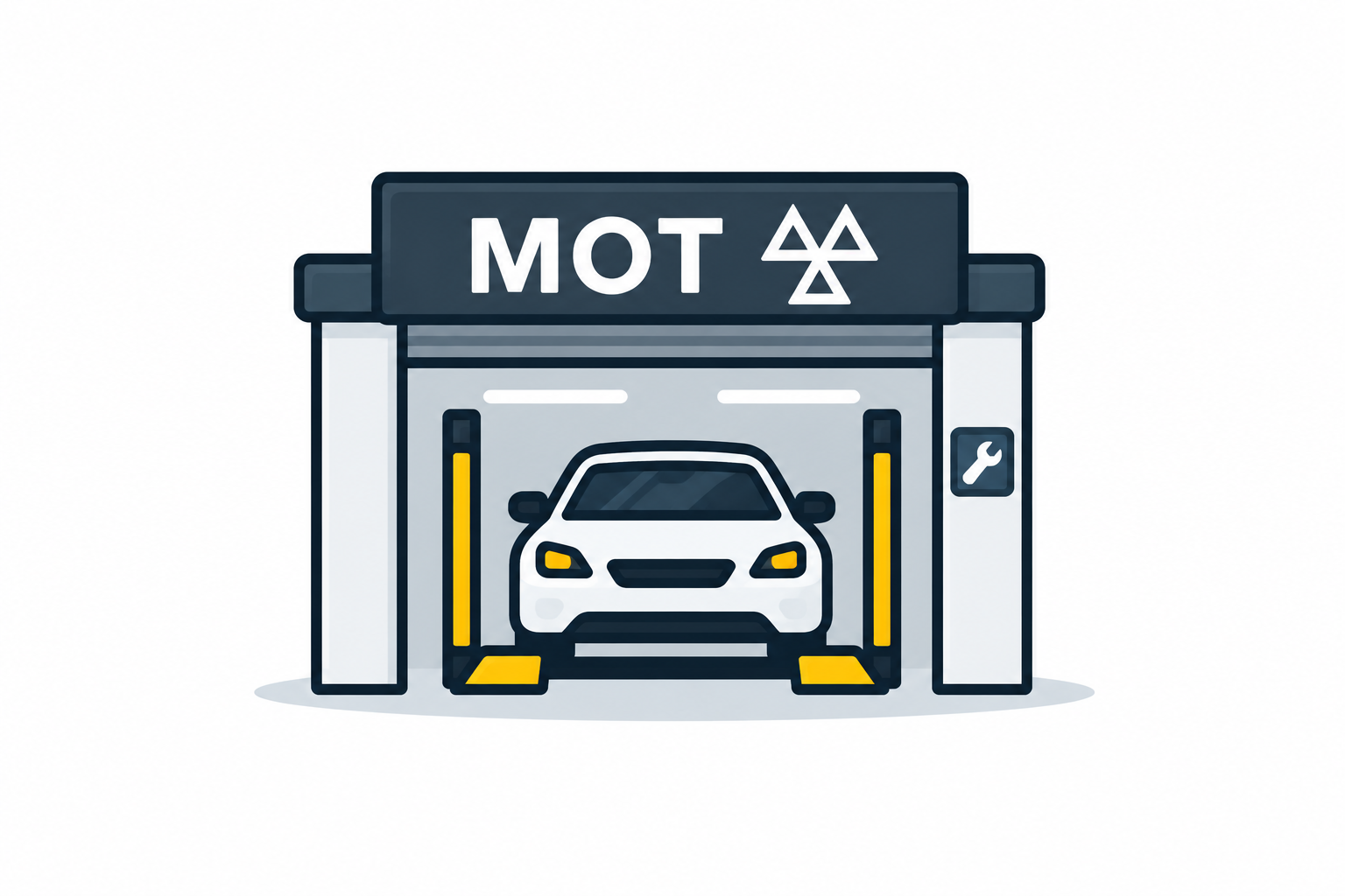 Vehicle taking to garage for Mot
